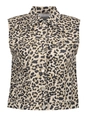 Geisha Jeans vest leopard print
