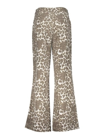 Geisha Jeans wide leopard