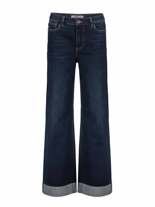Geisha Jeans wide turn-up