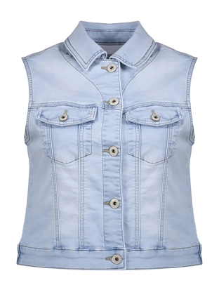 Geisha Jeansjacket sleeveless