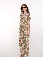 Geisha Pants animal jungle