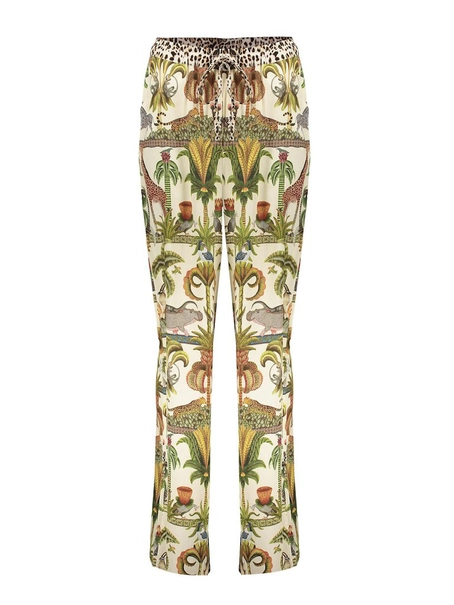 Geisha Pants animal jungle