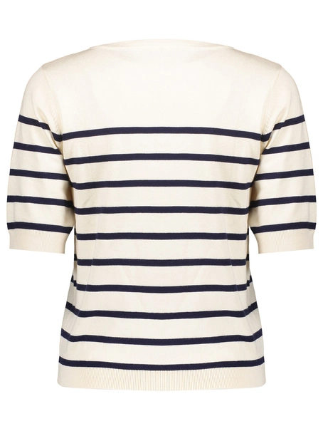 Geisha Pull stripe short sleeves