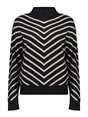 Geisha Pull stripes turtleneck
