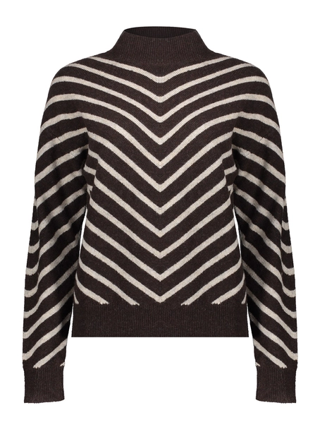Geisha Pull stripes turtleneck