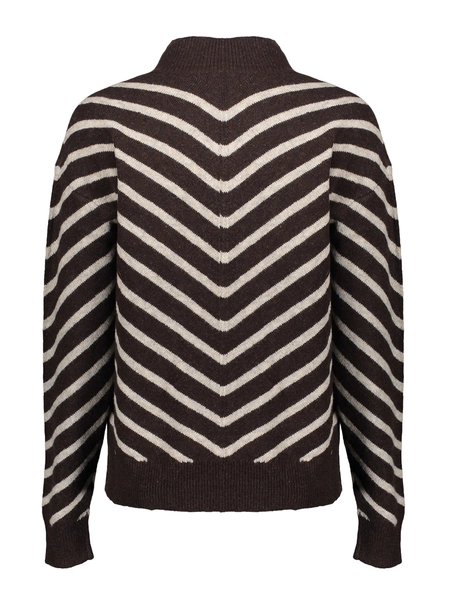 Geisha Pull stripes turtleneck