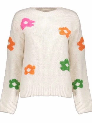 Geisha Pullover flowers