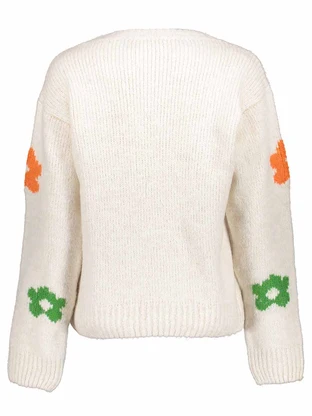Geisha Pullover flowers