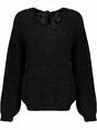 Geisha Pullover lurex/bow-tie