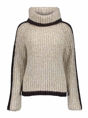Geisha Pullover stripe at sleeve