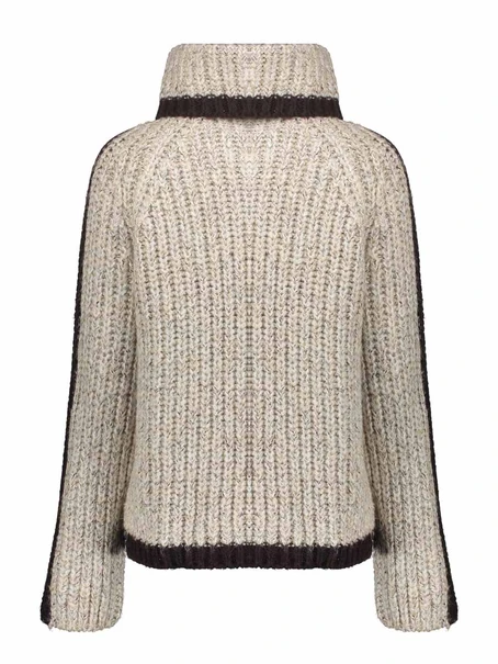 Geisha Pullover stripe at sleeve