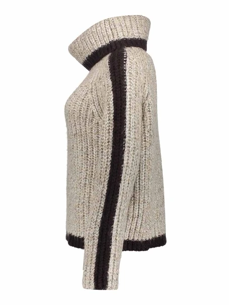 Geisha Pullover stripe at sleeve