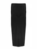 Geisha Satin skirt elastic waist