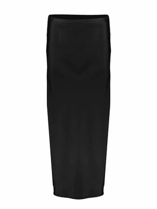 Geisha Satin skirt elastic waist