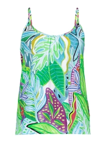 Geisha Singlet jersey AOP