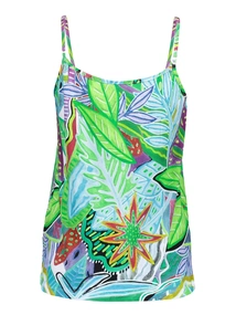 Geisha Singlet jersey AOP