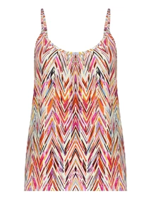 Geisha Singlet jersey AOP