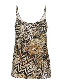 Geisha Singlet jersey AOP