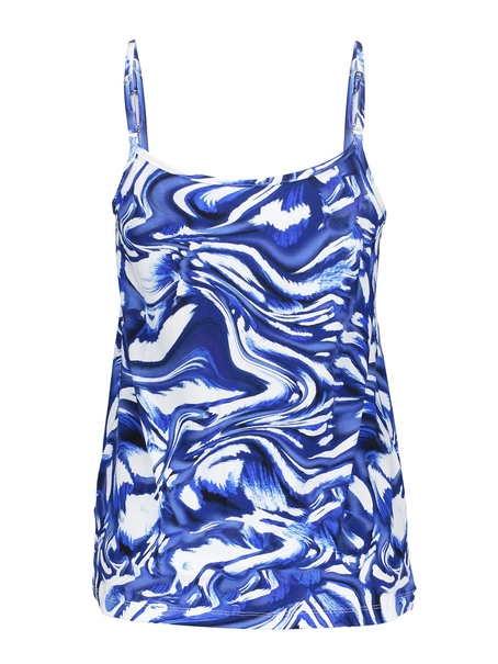 Geisha Singlet jersey AOP