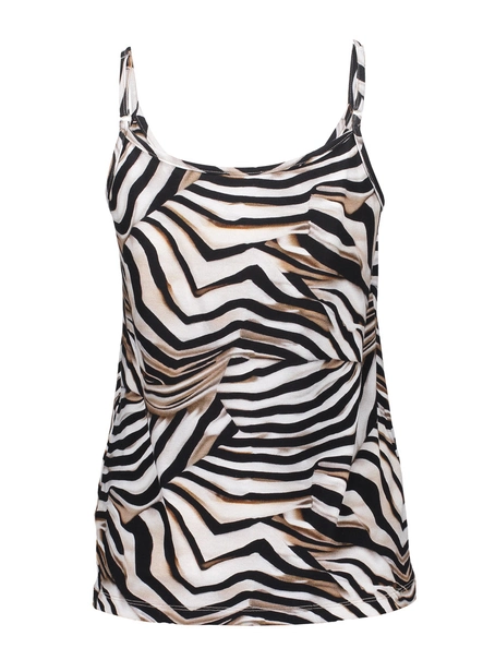 Geisha Singlet jersey AOP