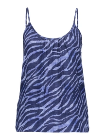 Geisha Singlet spaghetti AOP