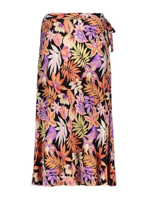 Geisha Skirt long strap AOP