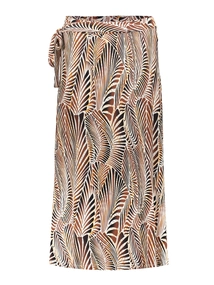 Geisha Skirt long strap AOP