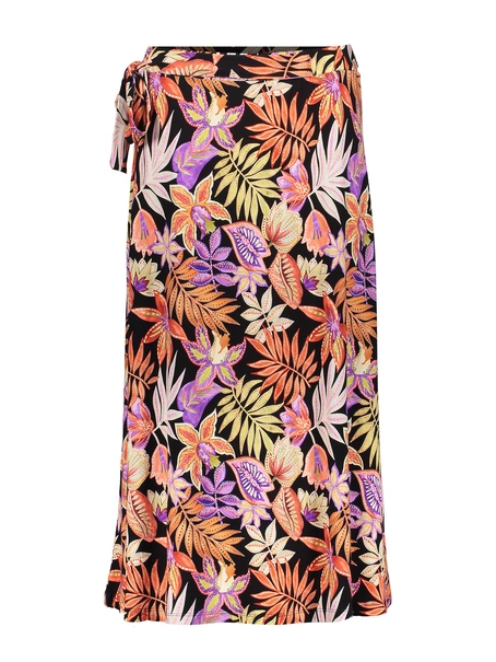 Geisha Skirt long strap AOP