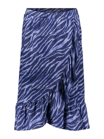 Geisha Skirt ruffle AOP