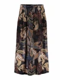 Geisha Skirt satin AOP animal