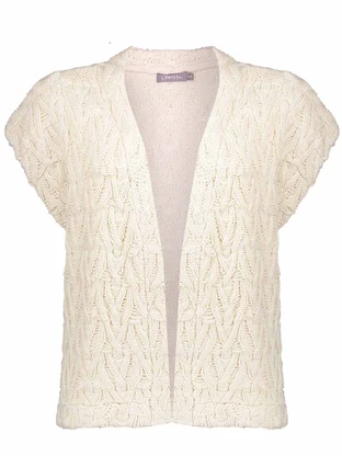 Geisha Sleeveless cardigan
