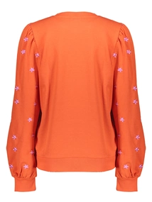 Geisha Sweater embroiderd flowers