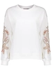 Geisha Sweater embroiderd sleeves
