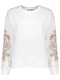 Geisha Sweater embroiderd sleeves