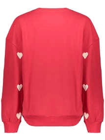 Geisha Sweater hearts terry