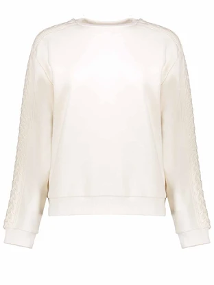 Geisha Sweater knitted insert