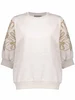 Geisha Sweater short sleeve embroidery