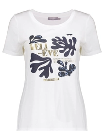Geisha T-shirt 'believe'