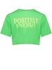 Geisha T-shirt cropped positive energy