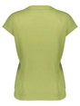 Geisha T-shirt elastic waist linen look