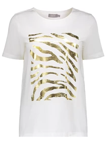 Geisha T-shirt foil print