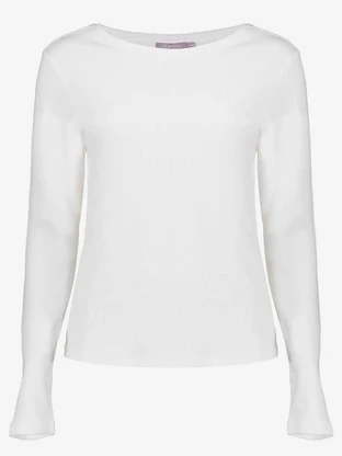 Geisha T-shirt rib round neck