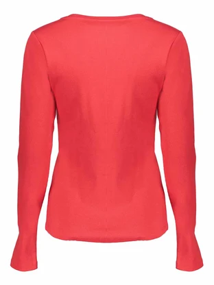 Geisha T-shirt rib round neck