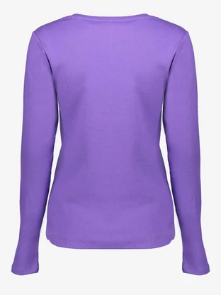 Geisha T-shirt rib round neck