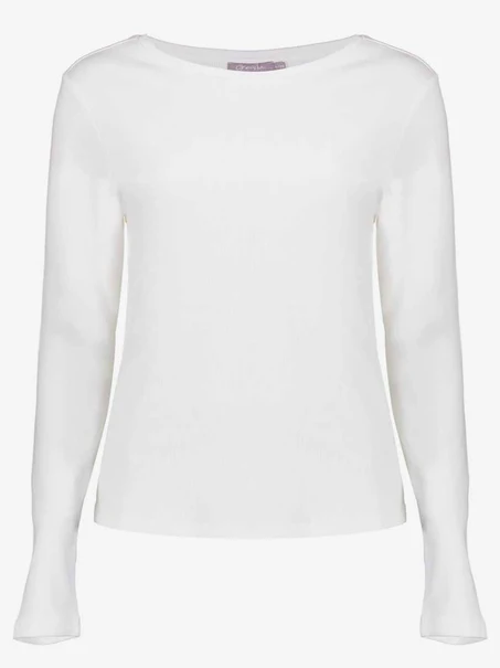 Geisha T-shirt rib round neck