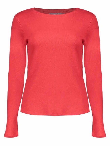 Geisha T-shirt rib round neck
