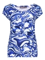Geisha T-shirt round neck jersey AOP