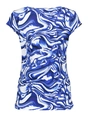 Geisha T-shirt round neck jersey AOP
