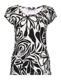 Geisha T-shirt round neck jersey AOP