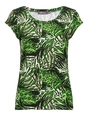 Geisha T-shirt round neck jersey AOP